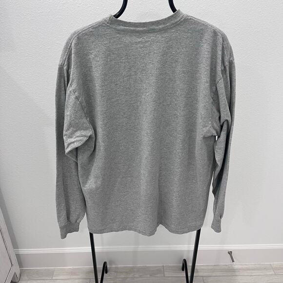 Reebok NHL Buffalo Sabres Gray Long Sleeve Graphic T-shirt ~ Men's LG - Picture 3 of 4